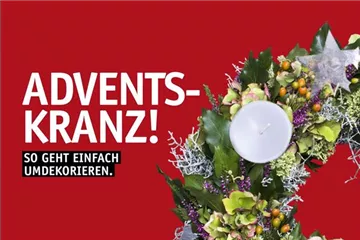 DIY Workshop - Adventskranz selber binden 