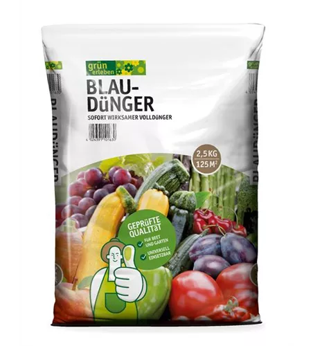 Blaudünger 2,5 kg neu Dünger