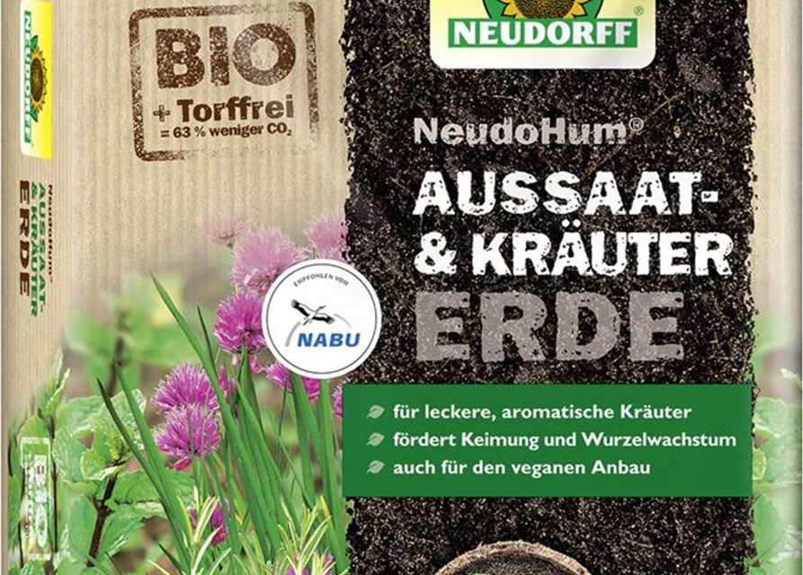 NeudoHum Aussaat-u. Kräutererde 3l