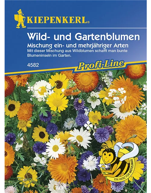 Wild u. Gartenblumen Mix Preisgruppe K