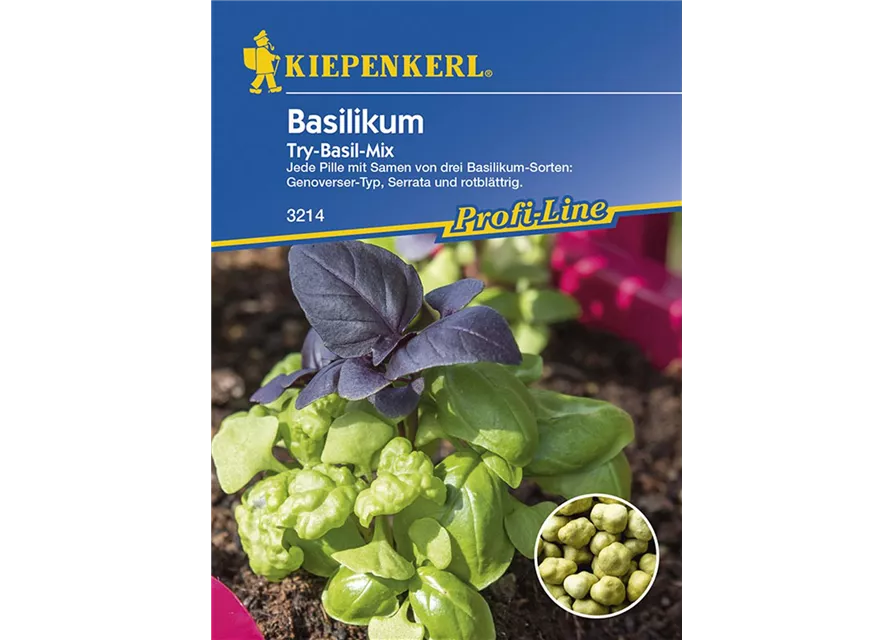 Basilikum Simply Herbs Try-Basil-Mix 'KIE-O