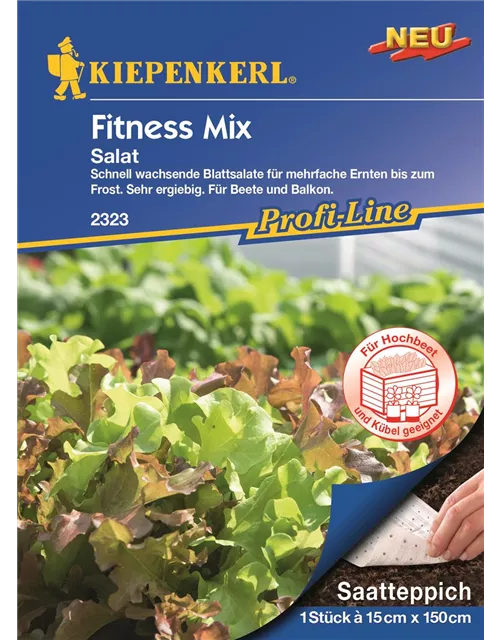 Kiepenkerl Salat Saatteppich Fitness Mix PG O