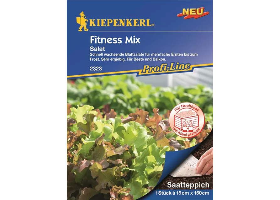 Kiepenkerl Salat Saatteppich Fitness Mix PG O