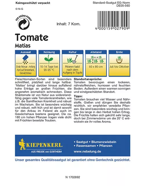 Tomate Matias F1 KIE-R