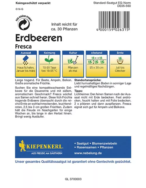 Erdbeeren Fresca