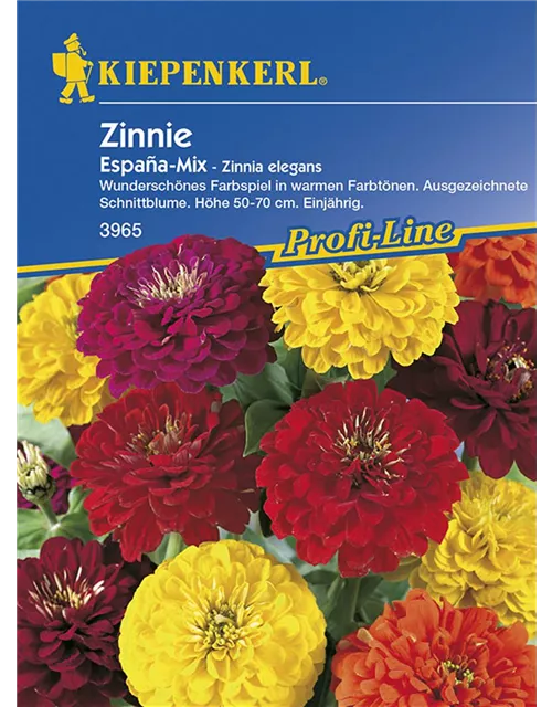 Zinnia Espana Mix