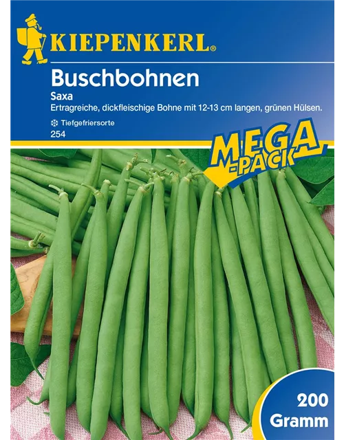 Kiepenkerl 200g Buschbohne Saxa PG O