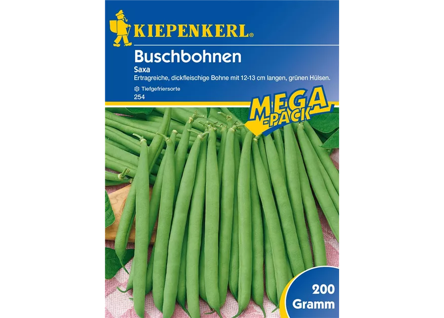 Kiepenkerl 200g Buschbohne Saxa PG O