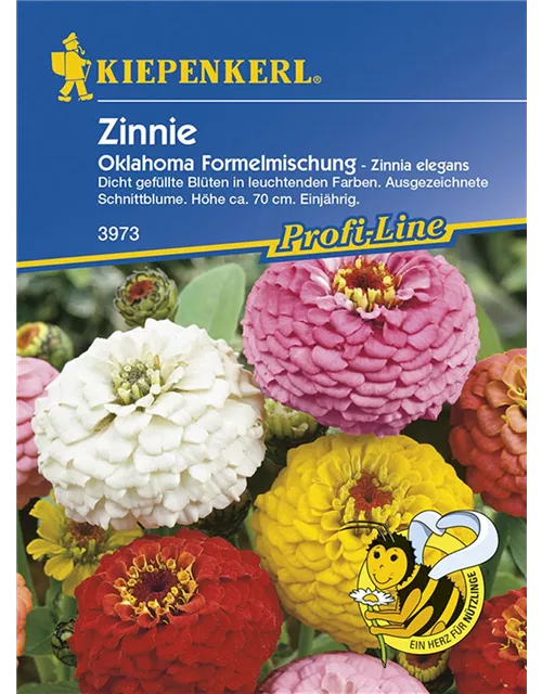 Kiepenkerl Zinnie Oklahoma Mix PG K