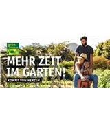 Gutschein Motiv Mehr Zeit im Garten